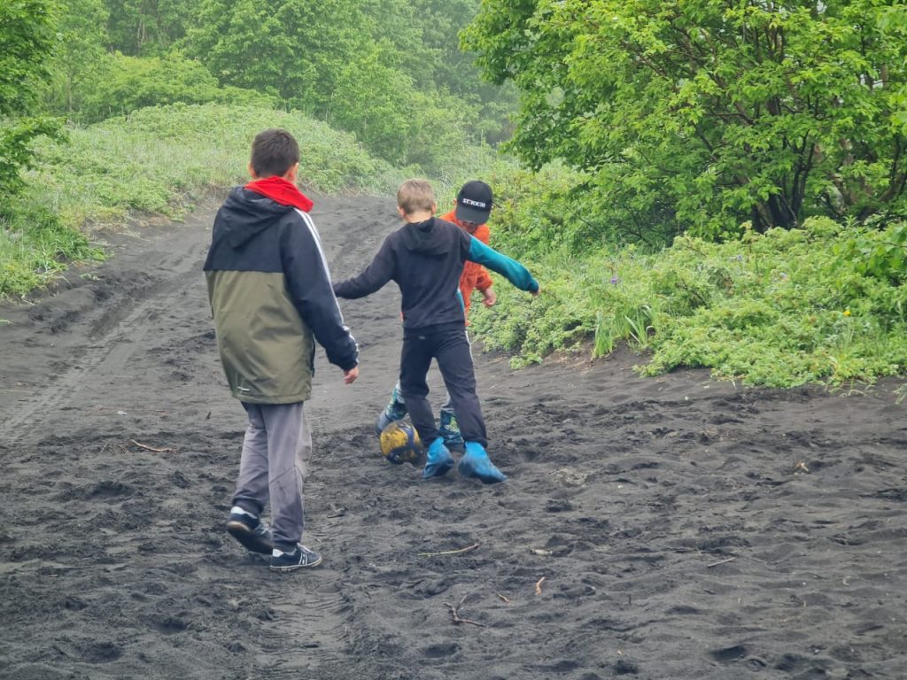 Поход на Халактырские скалы